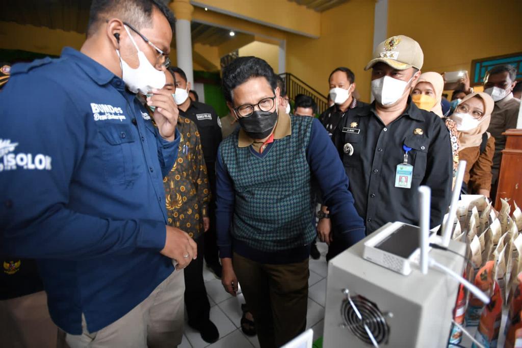 Kunjungi Bum Des Sumber Kahuripan, Mendes PDTT Apresiasi Kreativitas dan Inovasi Pengelola