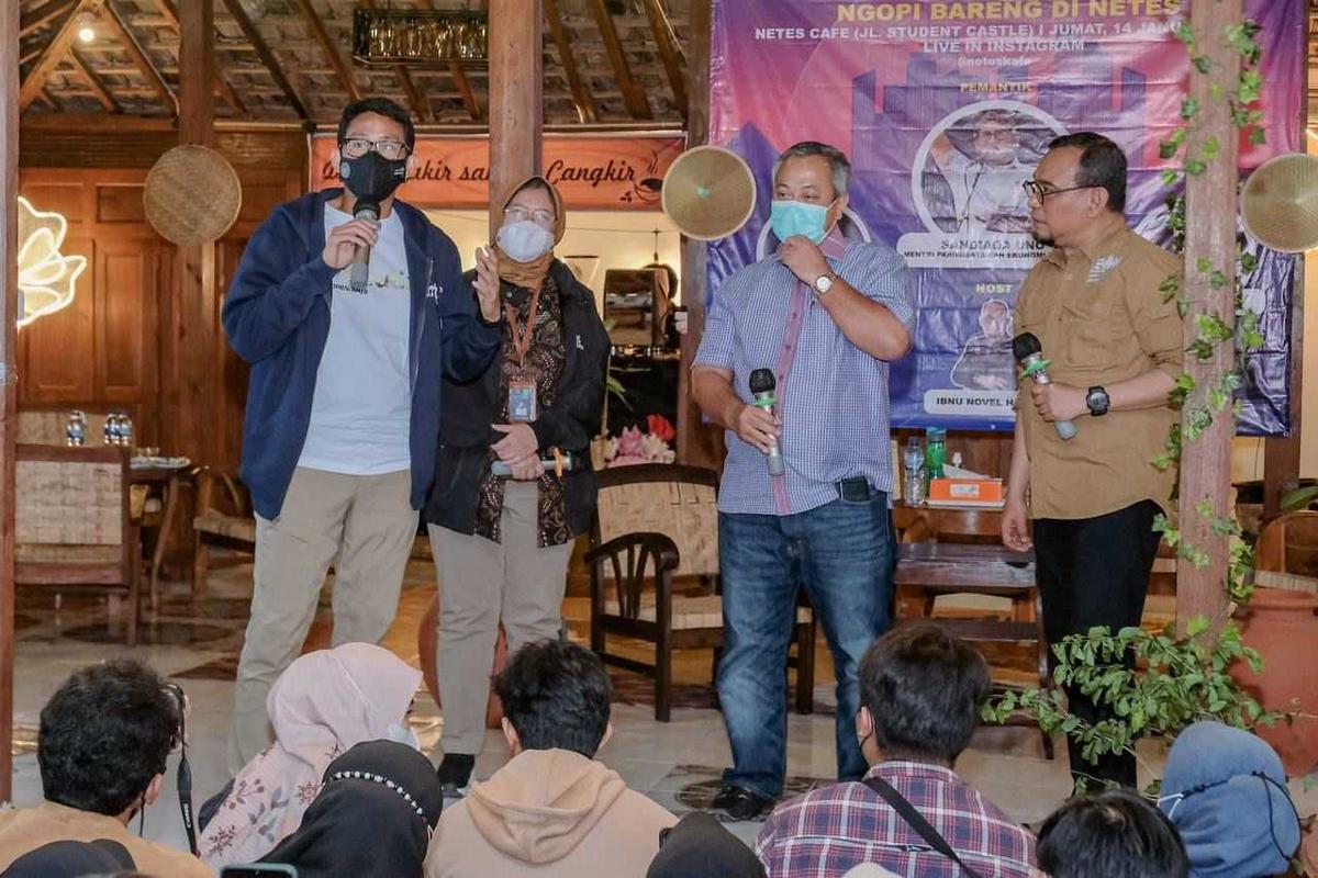 Menparekraf Sandiaga Uno Ajak Generasi Milenial Ambil Peluang di Era Metaverse, Buka Peluang Kerja