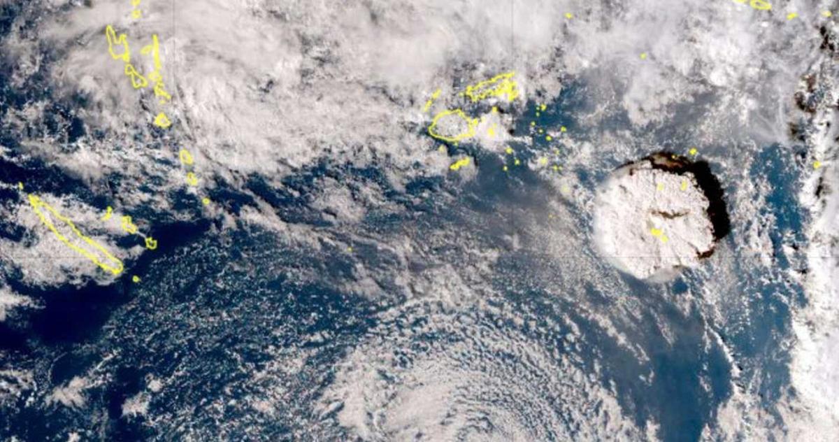 Tsunami Melanda Jepang Setelah Meletusnya Gunung Tonga