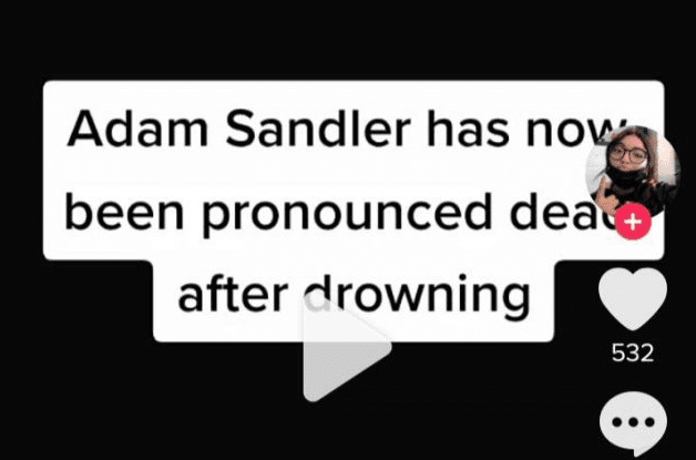 Aktor Adam Sandler Meninggal karena Tenggelam, Cek Faktanya