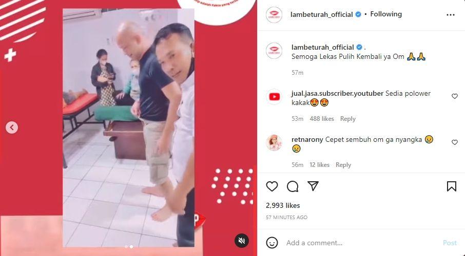 Jarang Muncul di TV, ternyata Harry Pantja Stroke