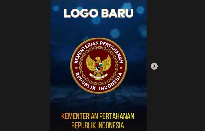 Prabowo Perkenalkan Logo Baru Kemhan, Begini Bentuknya