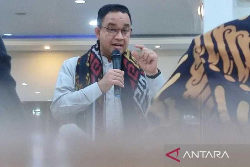 Ditanya soal Capres, Anies Ibaratkan Suara Azan
