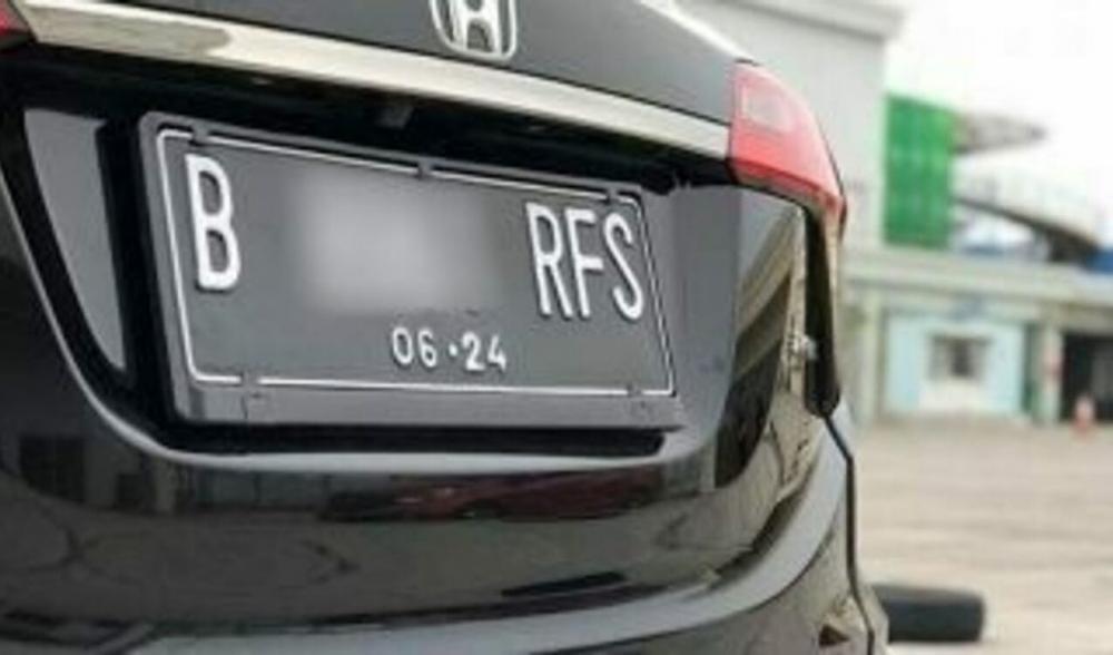 Polisi Tegaskan Lagi Setop Penerbitan Pelat RF
