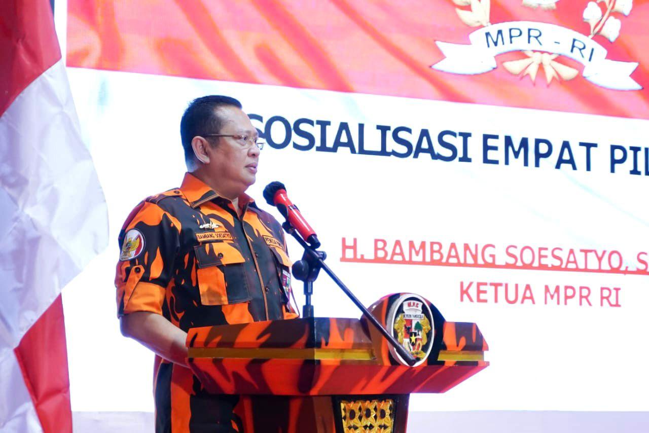 Bamsoet Ingatkan Kader Pemuda Pancasila Sebagai Penegak Nilai Luhur Pancasila