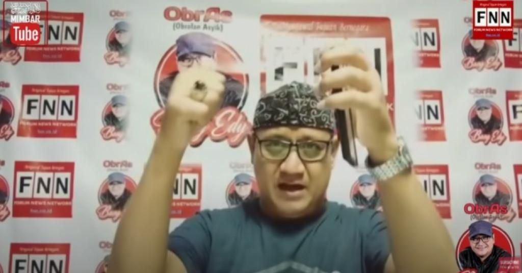 Edy Mulyadi Dipanggil Polisi Hari Ini soal 'Jin Buang Anak', jika Tak Datang akan Dijemput Paksa