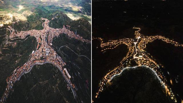 Unik Banget! Kotanya Mirip Bentuk Manusia