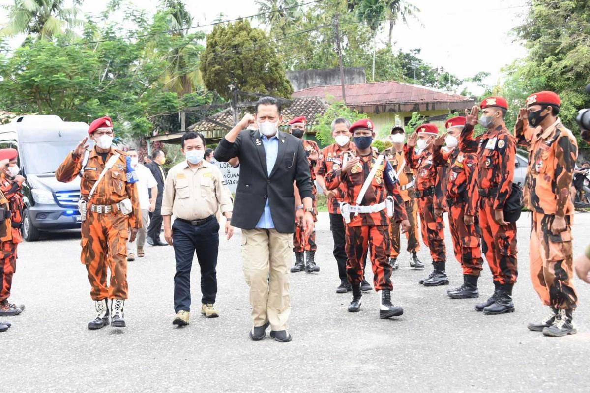 Bamsoet Kunjungi Kantor Pemuda Pancasila Jambi Tekankan Pentingnya Kebersamaan dalam Keberagaman