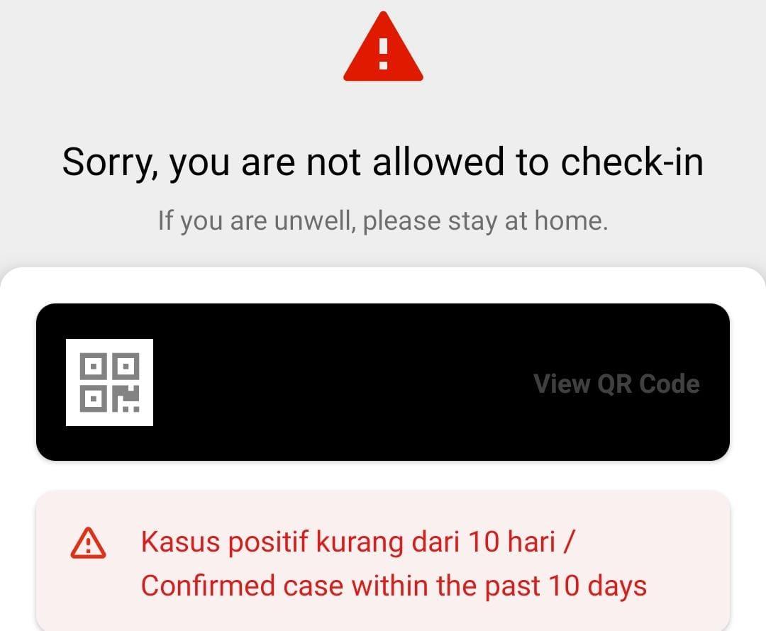 Gimana Nih? Status Hitam PeduliLindungi Padahal Negatif Covid-19