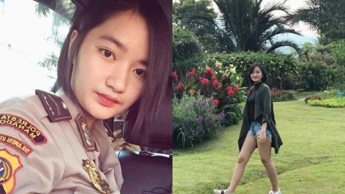 Profil Polwan Cantik Briptu Christy yang Jadi DPO Polda Sulut