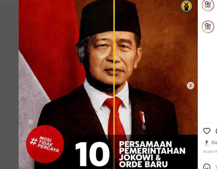 10 Persamaan Pemerintahan Jokowi dengan Orde Baru Versi Koalisi Masyarakat Sipil