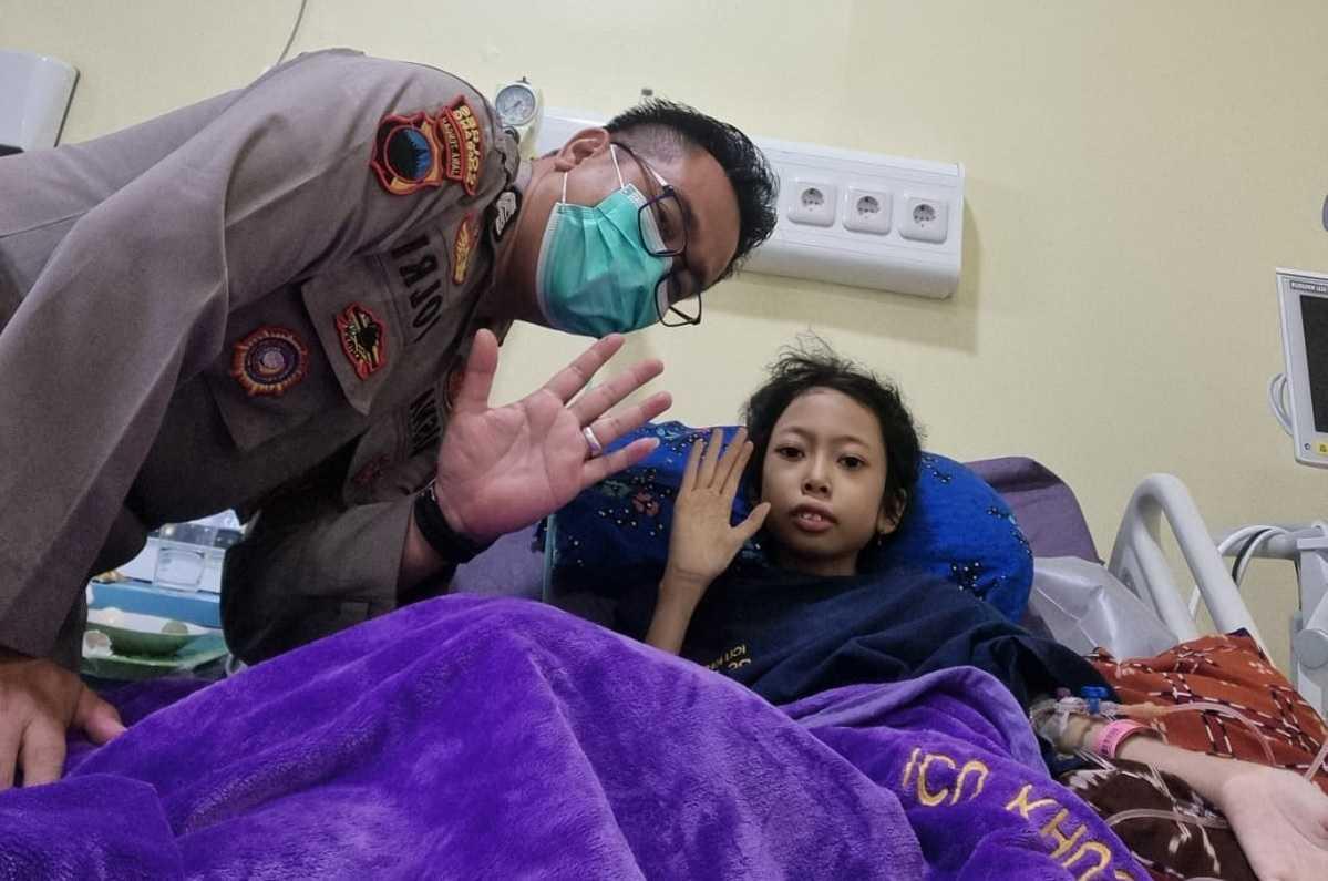 Tepati Janji, Kapolri Bawa Sinta Aulia ke Jakarta dan Beri Pengobatan Total