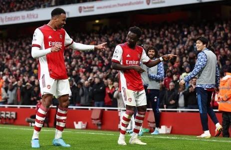 Aksi 2 Bintang Muda Arsenal Kalahkan Brentford Dengan Skor 2-1 di Emirates Stadium