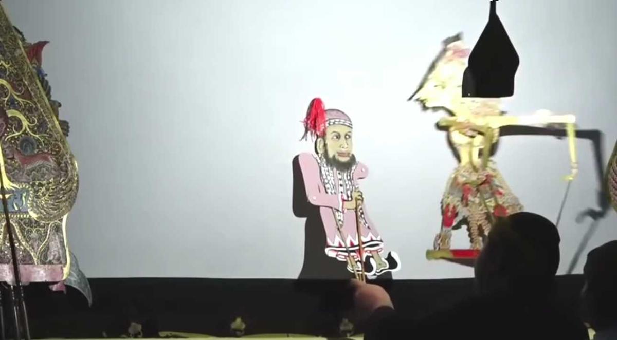 Viral! Wayang Berpeci dan Berjenggot Mirip Ustaz Basalamah Habis-habisan Dihajar Dalang