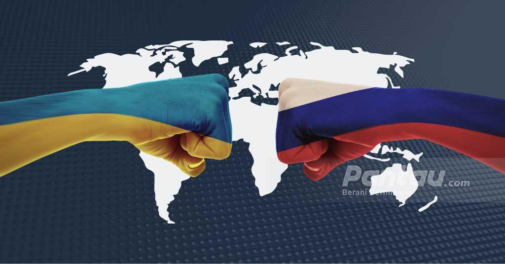 Infografis Perbedaan Kekuatan Militer Rusia vs Ukraina