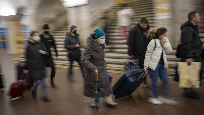 500 Ribu Warga Sipil Tergopoh-gopoh Tinggalkan Ukraina