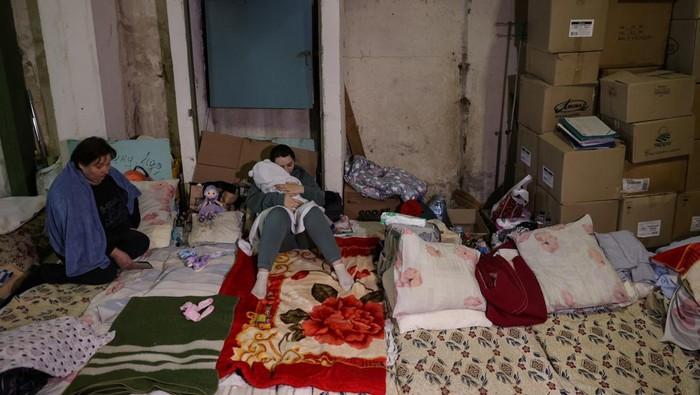 Sedih.. Hindari Serangan Rusia, Rumah Sakit Anak Ukraina Terpaksa Pindah ke Ruang Bawah Tanah