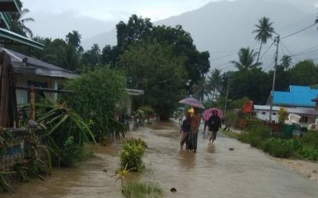 Desa Ogoamas Sulawesi Tengah Dilanda Banjir Akibat Hujan Intensitas Tinggi