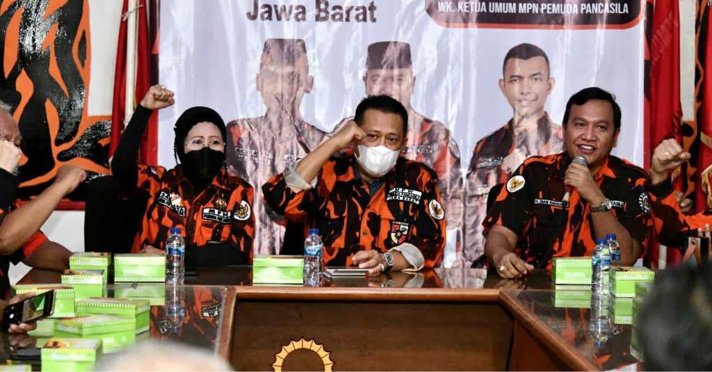 Bamsoet Sambangi MPW Pemuda Pancasila Jawa Barat, Dukung Pelaksanaan Apel Siaga Kesetiaan Pancasila