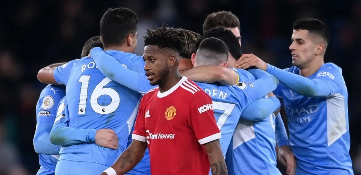 Man City Libas Setan Merah 4-1 di Ajang Derby Manchester
