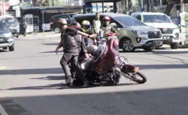 Viral Pengendara Moge Harley Davidson Aniaya Seorang Warga