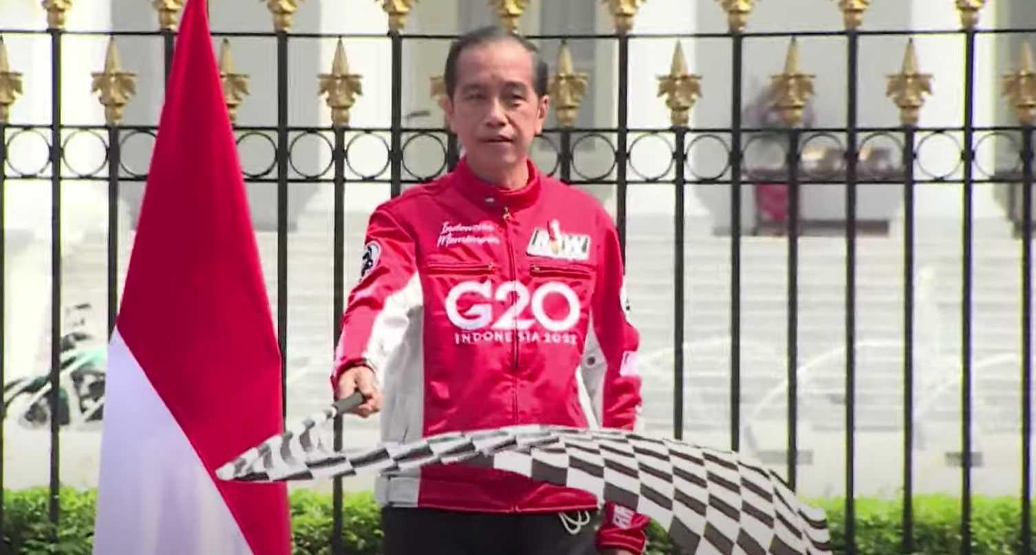 Jokowi Klaim 60.000 Tiket MotoGP Mandalika Sudah Ludes Terjual