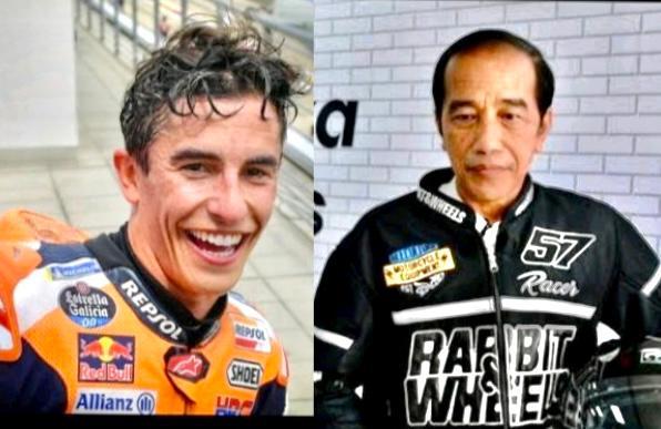 Marc Marquez Cs Disuguhi Jokowi Wedang Jahe Sebelum Ikut Parade Pembalap MotoGP di Ibukota
