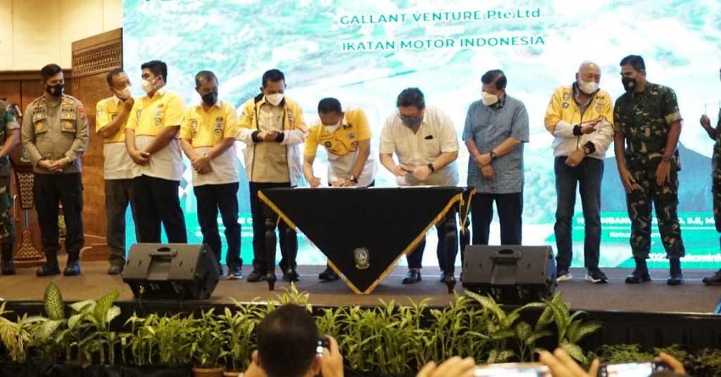 Bamsoet: IMI Bersama Gallant Venture Pte LTD Singapura Tandatangani MOU Pembangunan Bintan International Circuit