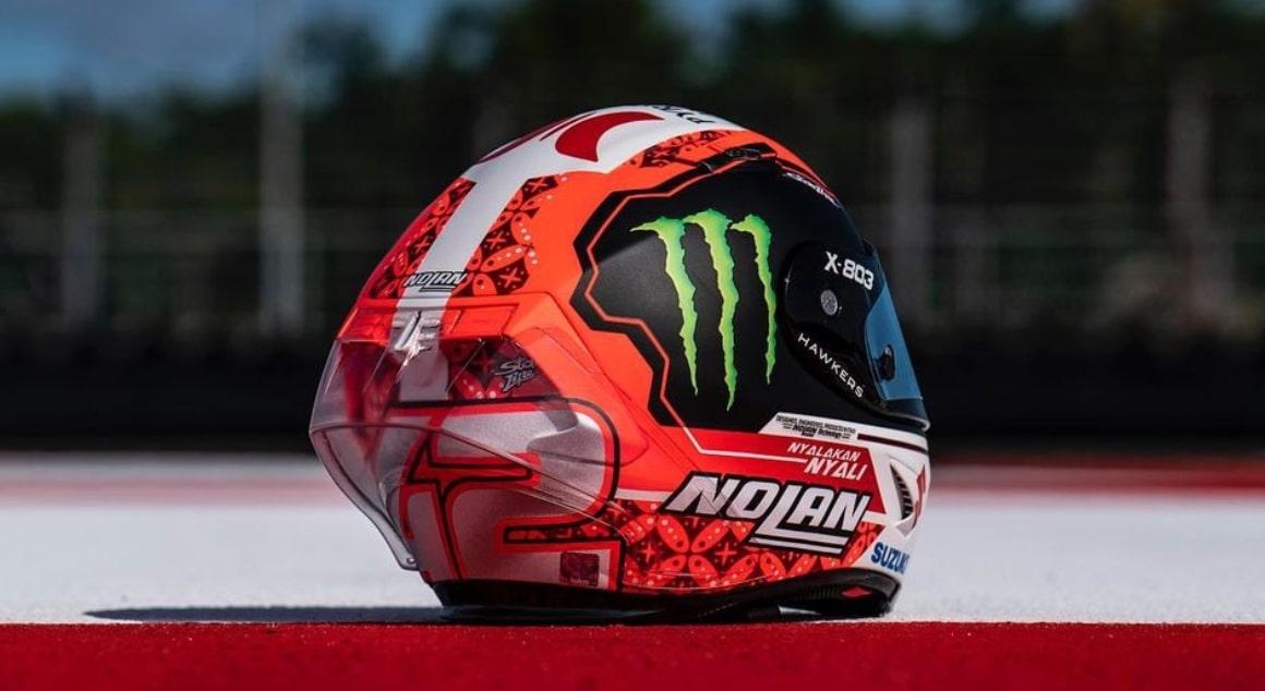 Keren! Ada Unsur Indonesia yang Terpampang di Tiga Helm Pembalap MotoGP 2022 Mandalika