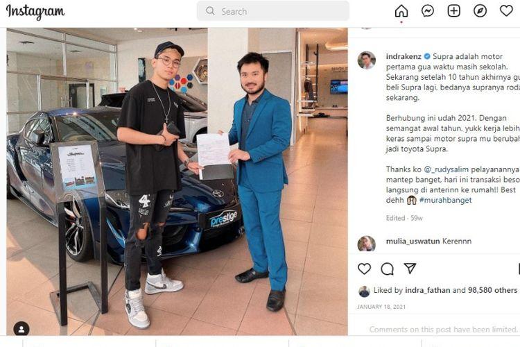 Haduh, Ternyata (Bukan Honda) Supra Rp2,7 Miliar yang Dibeli Indra Kenz Hanya Konten 'Tipu-tipu'