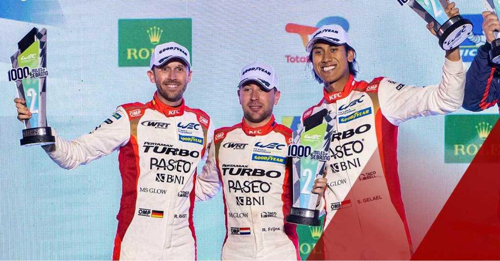 Bamsoet Apresiasi Sean Gelael Raih Podium di Seri pembuka FIA World Endurance Championship