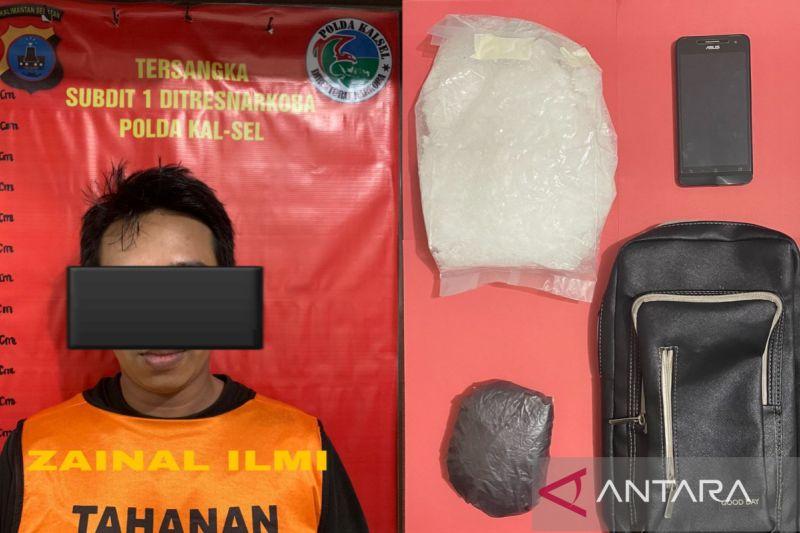 Polisi Berhasil Gagalkan Aksi Penyelundupan 1 Kilogram Sabu di Kalimantan Selatan