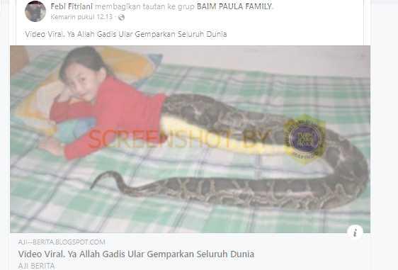 Video Gadis Berbadan Ular Menggemparkan Dunia, Cek Faktanya