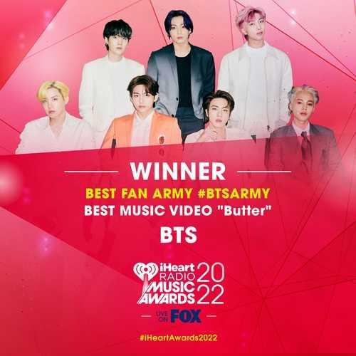 Tiga tahun berturut-turut, BTS Menang Dua Penghargaan iHeartRadio Music Awards Amerika