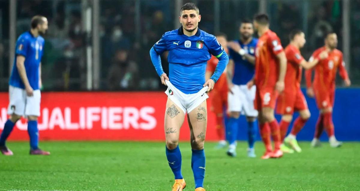 Ciao Italia! Ini Fakta-fakta Menarik di Balik Kegagalan Italia ke Piala Dunia Qatar 2022