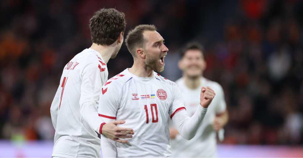 Kembali Perkuat Timnas Denmark, Eriksen Langsung Cetak Gol