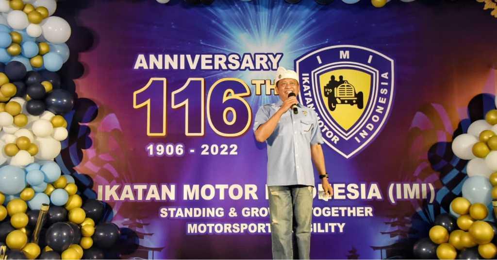 HUT IMI 116 Tahun, Bamsoet Bertekad Membawa IMI Mewarnai Percaturan Olahraga Otomotif Dunia