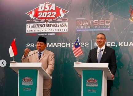 Di Sela-sela Acara, Prabowo Melipir Temui Raja Malaysia