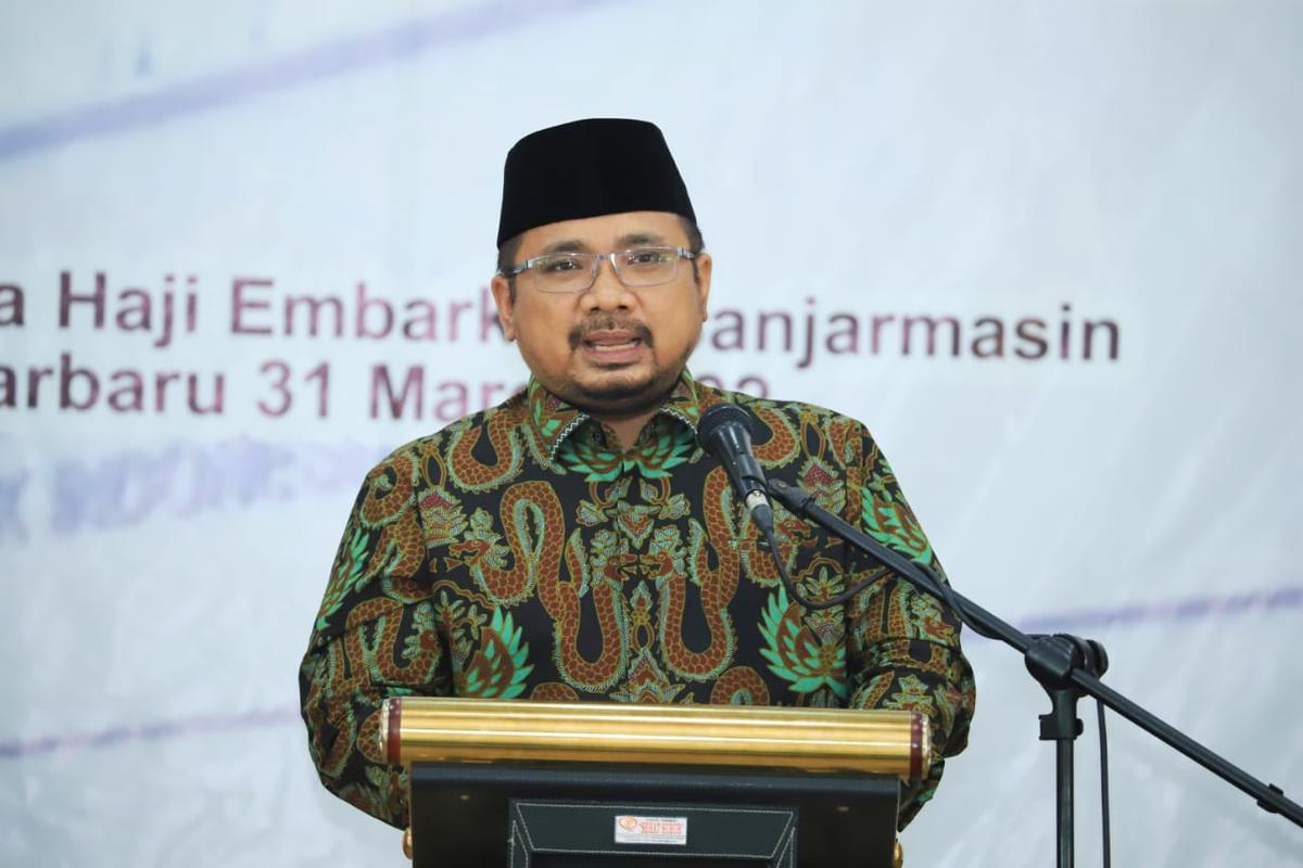 Menag Yaqut Bicara Perspektif Islam soal Poligami Cegah HIV/AIDS