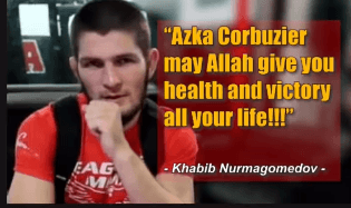 Ngeri! Jelang Duel dengan Vicky Sang Gladiator, Azka Corbuzier Dapat Dukungan dari Petarung MMA Khabib Nurmagomedov