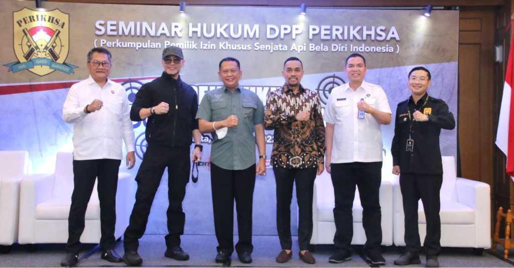 Bamsoet Bentuk Tim Perumus PP Terkait Kepemilikan Senpi Non ABRI