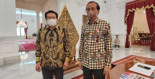 Temui Jokowi di Istana, Fadjroel Rachman Bahas Pemilu 2024