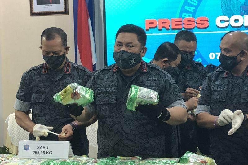 BNN Berhasil Gagalkan Peredaran Sabu 255,96 Kg Sabu yang Dibungkus Kemasan Teh