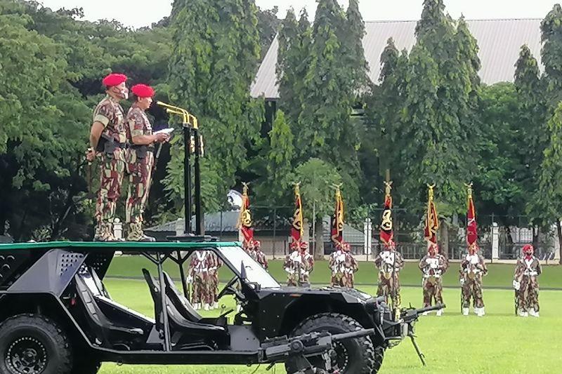 Brigjen TNI Iwan Setiawan Resmi Jabat Komjen Kopassus