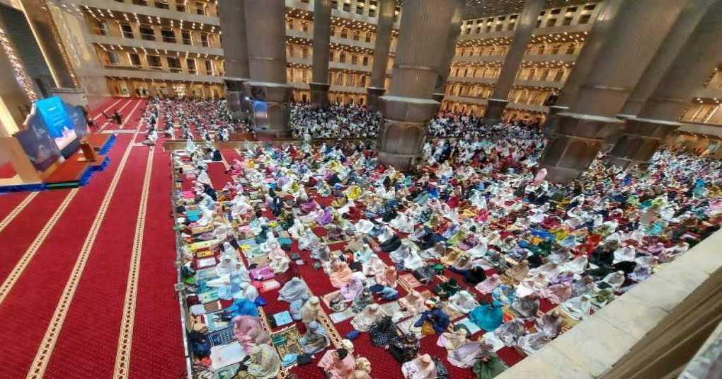 Pengelola Buka Masjid Istiqlal 24 Jam, Jemaah Dipersilakan Iktikaf