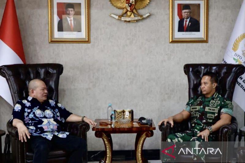 Panglima TNI Jamin Prajuritnya Tidak Represif saat Bantu Polisi Amankan Demo Mahasiswa 11 April