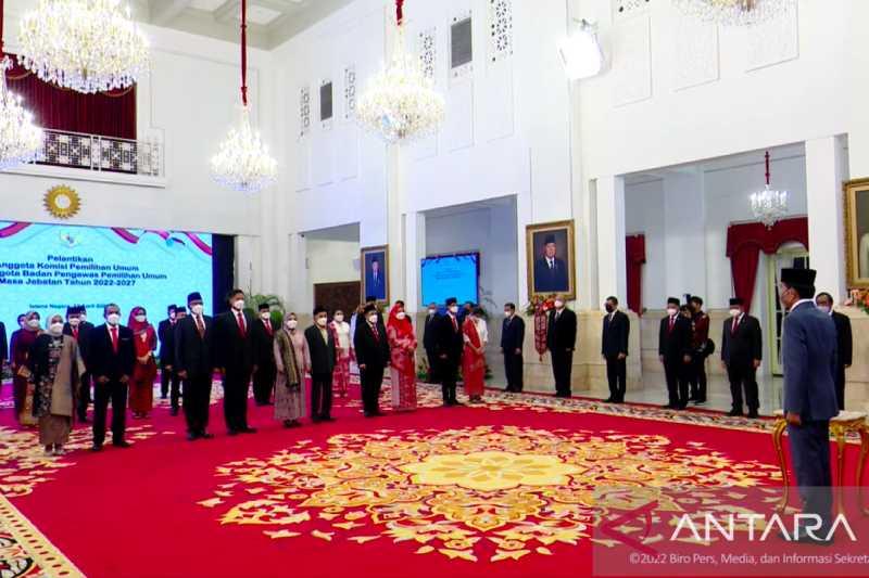 Selasa Ini, Presiden Jokowi Lantik Anggota KPU dan Bawaslu Masa Jabatan 2022-2027
