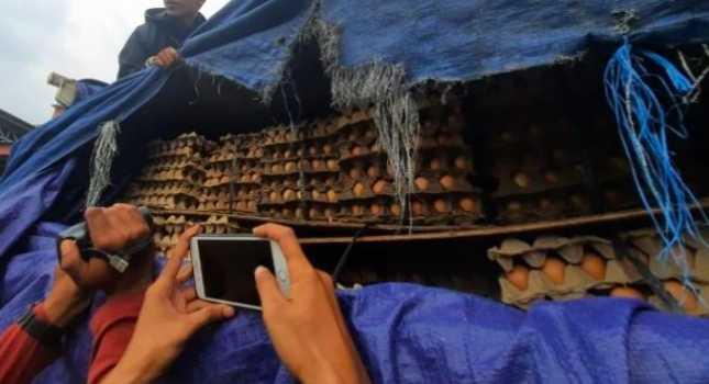 2,4 Ton Telur Busuk Kadaluarsa Diamankan Polresta Mojokerto, Sebagian sudah Beredar di Bulan Ramadan
