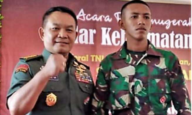 Sempat Dipecat gegara Ayahnya WN Myanmar, Hens Songjanan Akhirnya Dilantik Jadi Prajurit TNI AD Pekan Ini