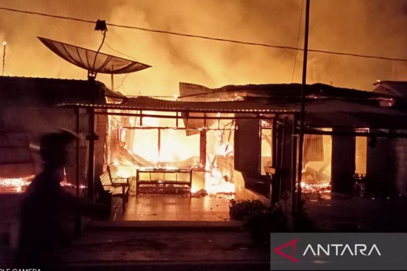 Si Jago Merah Lalap 10 Rumah Warga di Simeulue dan Gayo Lues Aceh Rabu Pagi